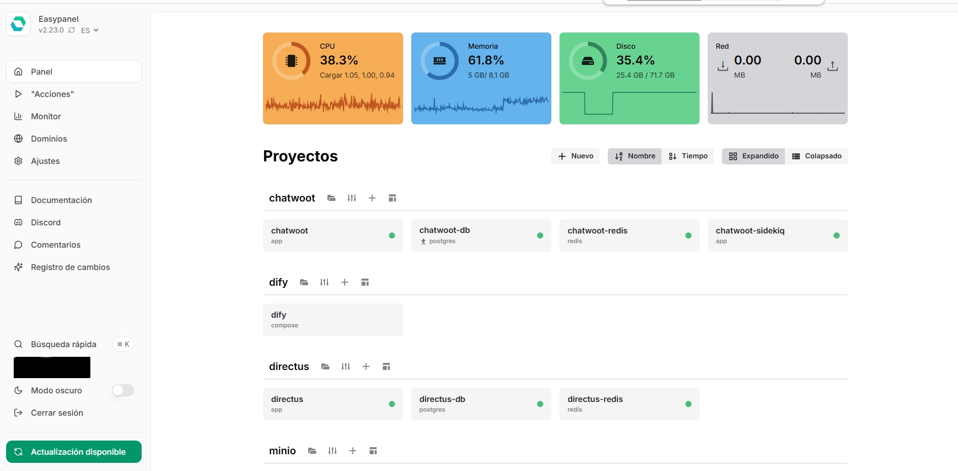 Ubuntu Easy Panel Instalar EasyPanel en VPS Ubuntu 24 | El Blog del Dev | El Blog del Dev